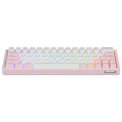 Игровая клавиатура Scyrox Xpunk 63 (белый/розовый)