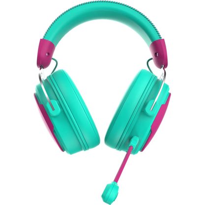 Наушники IO by Red Square Graphite 2 (бирюзовый/розовый)