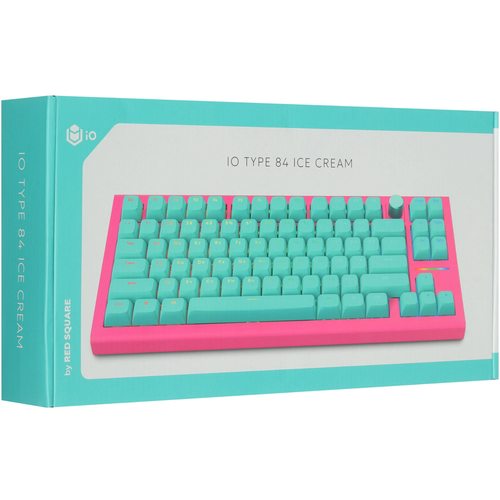 Игровая клавиатура IO by Red Square Type 84 (io283) (бирюзовый/розовый)