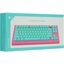 Игровая клавиатура IO by Red Square Type 84 (io283) (бирюзовый/розовый)