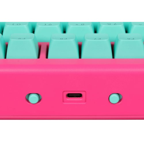 Игровая клавиатура IO by Red Square Type 84 (io283) (бирюзовый/розовый)