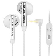 KZ Duet с микрофоном 3.5 мм (белый)