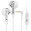 Наушники KZ Duet с микрофоном 3.5 мм (белый)