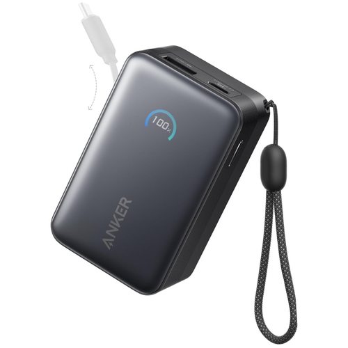 Зарядное устройство Anker Nano Power Bank 10K 45W USB-C A1638 (черный)