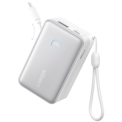 Зарядное устройство Anker Nano Power Bank 10K 45W USB-C A1638 (белый)