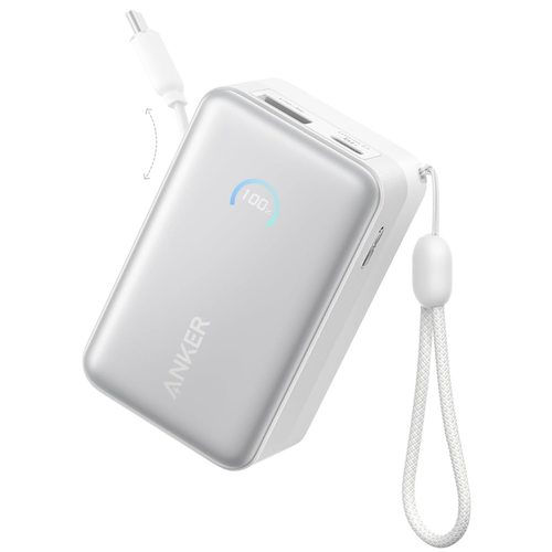 Зарядное устройство Anker Nano Power Bank 10K 45W USB-C A1638 (белый)
