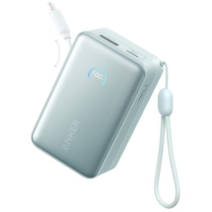Зарядное устройство Anker Nano Power Bank 10K 45W USB-C A1638 (зеленый)