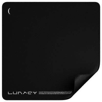 Коврик для мыши Lunacy CTRL Clear Black L (BMBL) (черный)
