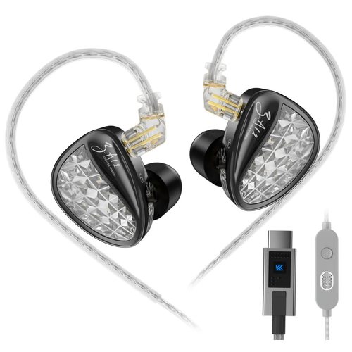 Наушники KZ ZA12 No Switches USB Type-C с микрофоном