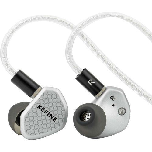Наушники Kefine Klean с микрофоном USB Type-C (серебристый)