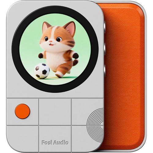 Портативный усилитель и ЦАП Fosi Audio MD3 (серебристый)