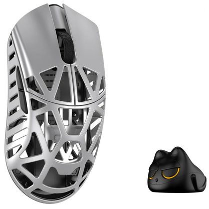 Игровая мышка Wlmouse Beast X Mini Pro Omron Side Slits (серебристый)