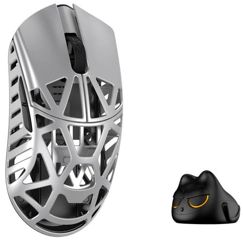 Игровая мышка Wlmouse Beast X Mini Pro Omron Side Slits (серебристый)