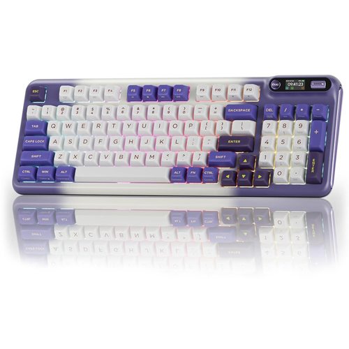 Игровая клавиатура KZZI Z98 Nezuko Purple Rain Switch