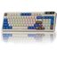 Игровая клавиатура KZZI Z98 Latte Rainbow Axis Switch