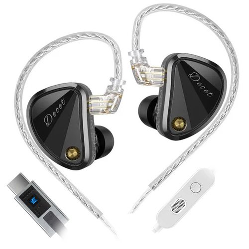 Наушники KZ Decet No Switches USB Type-C с микрофоном 