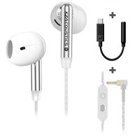 KZ Duet с микрофоном USB Type-C (белый)