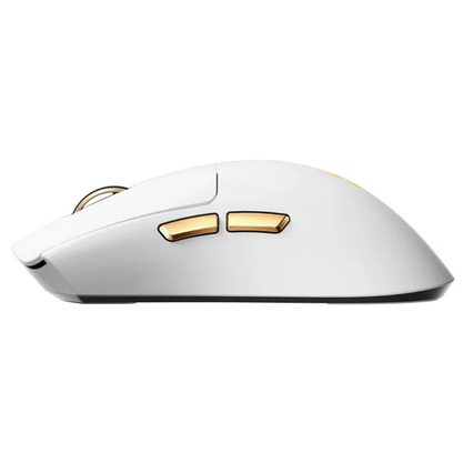 Игровая мышка Mchose K7 Ultra Lightweight Wireless (белый/золотой)