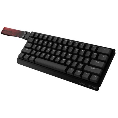 Игровая клавиатура MADLIONS MAD60 HE RGB Magnetic Amber Pro (черный)