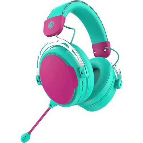 Наушники IO by Red Square Graphite 2 (бирюзовый/розовый)