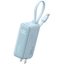 Портативное зарядное устройство (Powerbank) Anker Power Bank Fusion Built-In Lightning Cable A1636 30W 5000mAh (голубой)