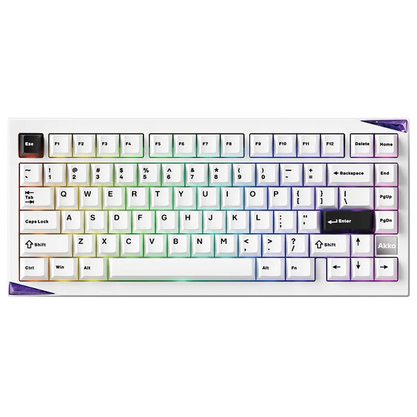 Игровая клавиатура Akko Mineral 01 VIA Stellar Rose (белый)