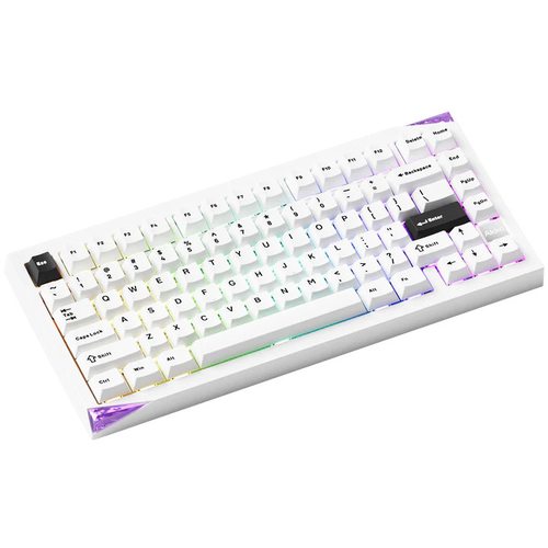 Игровая клавиатура Akko Mineral 01 VIA Stellar Rose (белый)