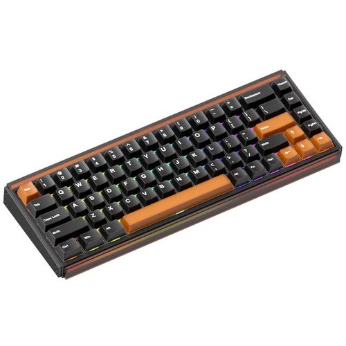 Игровая клавиатура AKKO RAY68 HE Magnetic Wired AstroAim Magnetic Switches (черный/коричневый)