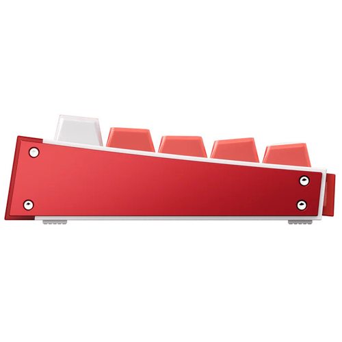 Игровая клавиатура AKKO RAY68 HE Magnetic Wireless AstroAim Magnetic Switches (белый/красный)