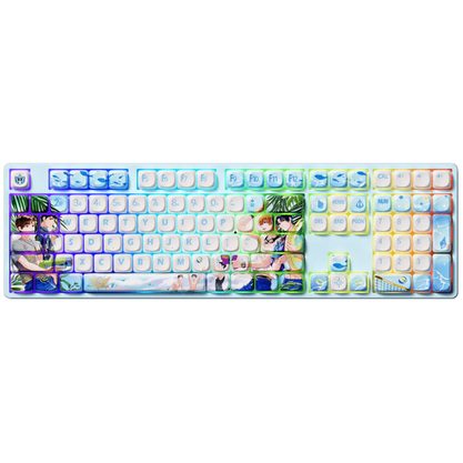 Игровая клавиатура Akko 5108B Plus Team Blue Rain