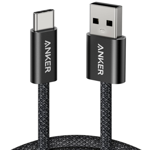Кабель Anker Zolo USB-A - USB-C A8052 0,9 м 100W (черный)