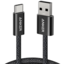 Кабель Anker Zolo USB-A - USB-C A8052 0,9 м 100W (черный)