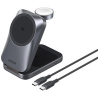Anker Prime 3-in-1 Wireless Charging Station MagGo B25N1 25W (серый)
