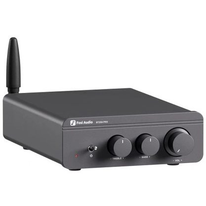 Портативный усилитель и ЦАП Fosi Audio BT20A Pro (48V/5A) (черный)