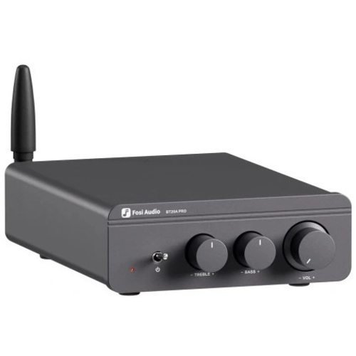Портативный усилитель и ЦАП Fosi Audio BT20A Pro (48V/5A) (черный)