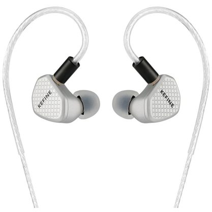 Наушники Kefine Klean с микрофоном USB Type-C (серебристый)