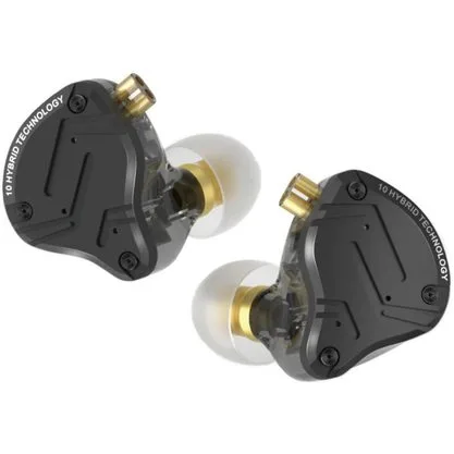Уцененный товар KZ ZS10 Pro X без микрофона (черный) (уценка)