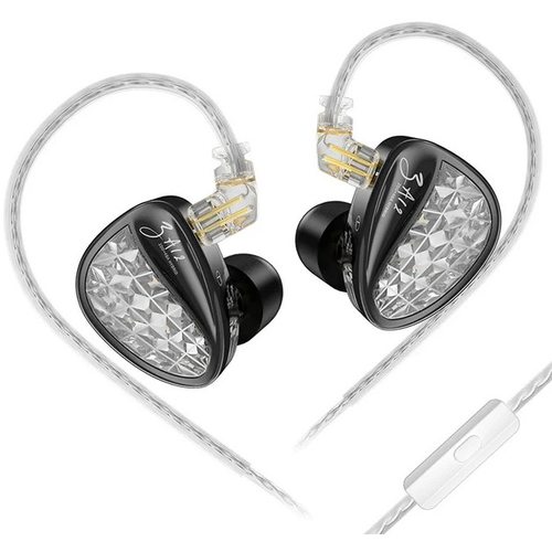 Наушники KZ ZA12 No Switches 3.5 мм с микрофоном