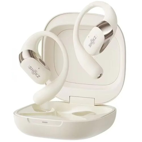 Беспроводные наушники Shokz OpenFit 2+ (белый)