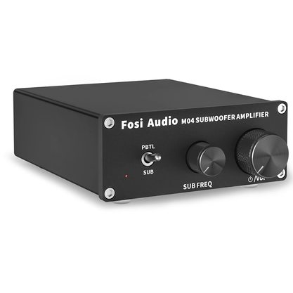 Стационарный усилитель и ЦАП Fosi Audio M04