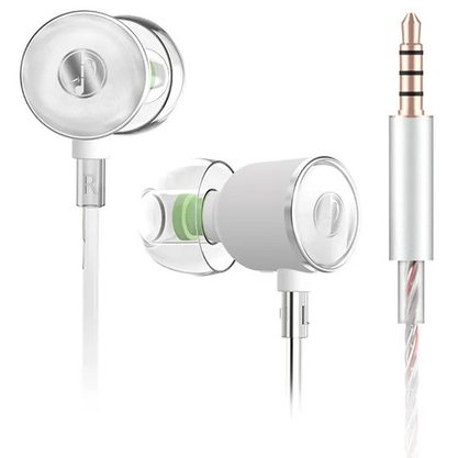 Наушники  Zhulinniao Shuanghua Z2 3.5 мм (серебристый)