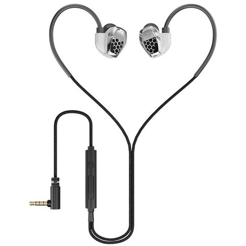 Наушники Zhulinniao QIlin ZG1 3.5 мм (серебристый)