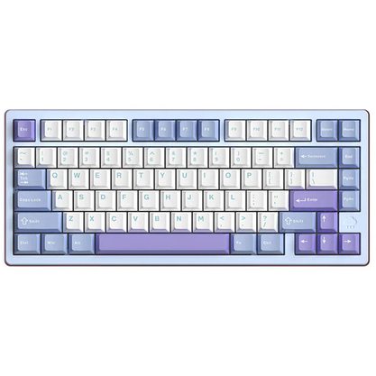 Игровая клавиатура Wobkeys Rainy75 HMX Violet Linear Switch (голубой)