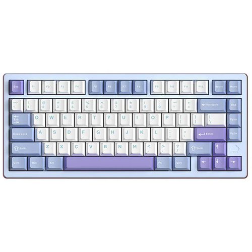 Игровая клавиатура Wobkeys Rainy75 HMX Violet Linear Switch (голубой)