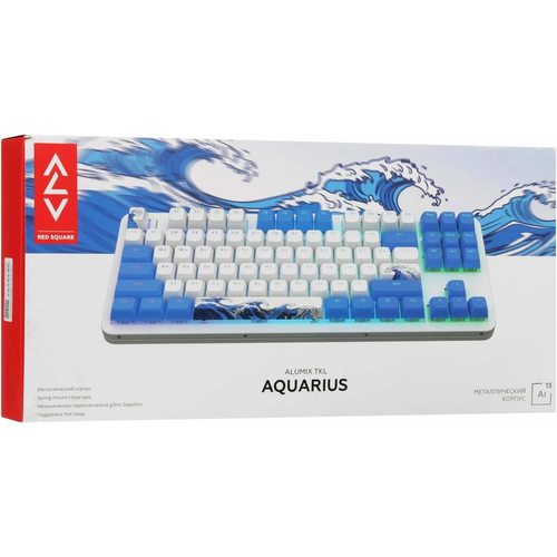 Игровая клавиатура Red Square Alumix TKL Aquarius v2 (g3ms Sapphire) (RSQ-20064)