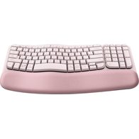 Logitech Wave Keys (розовый)