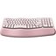 Клавиатура офисная Logitech Wave Keys (розовый)