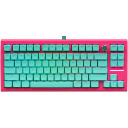 Игровая клавиатура IO by Red Square Type 84 (io283) (бирюзовый/розовый)
