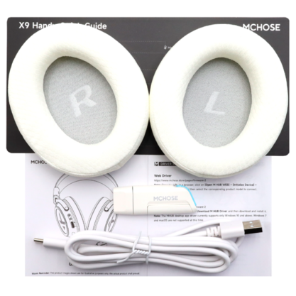 Игровые наушники Mchose X9 Wireless (белый)