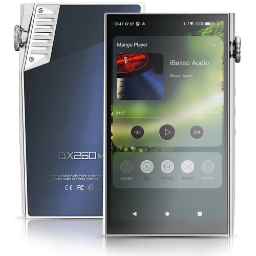 Плеер iBasso DX260MK2 (серебристый/синий)